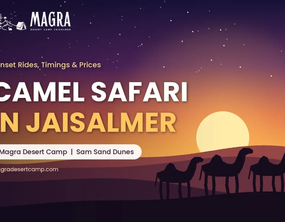 Camel Safari in Jaisalmer: Sunset Rides | Magra Desert Camp